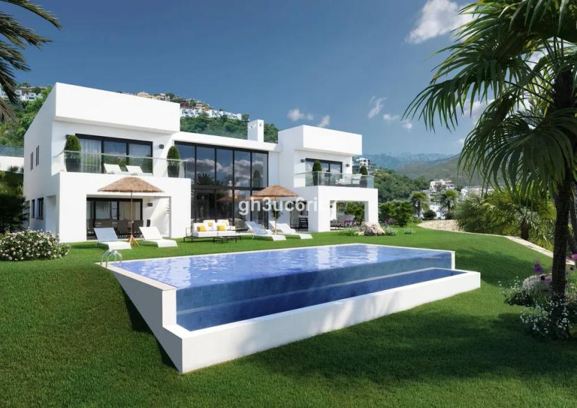 Villa contemporánea en La Mairena con vistas al mar y piscina infinita image 2