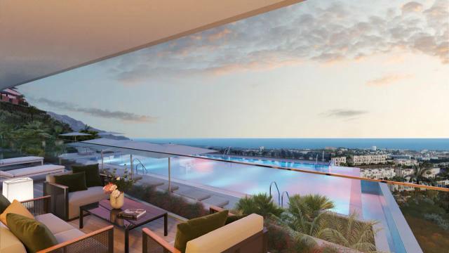 Imagen 2 de Apartamentos de lujo en Benahavís con vistas al mar