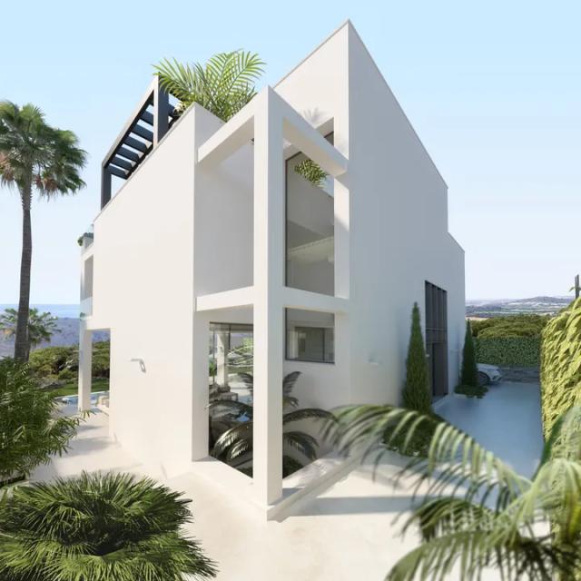 Imagen 5 de Villas con piscina privada y vistas al golf y al mar en Estepona Golf