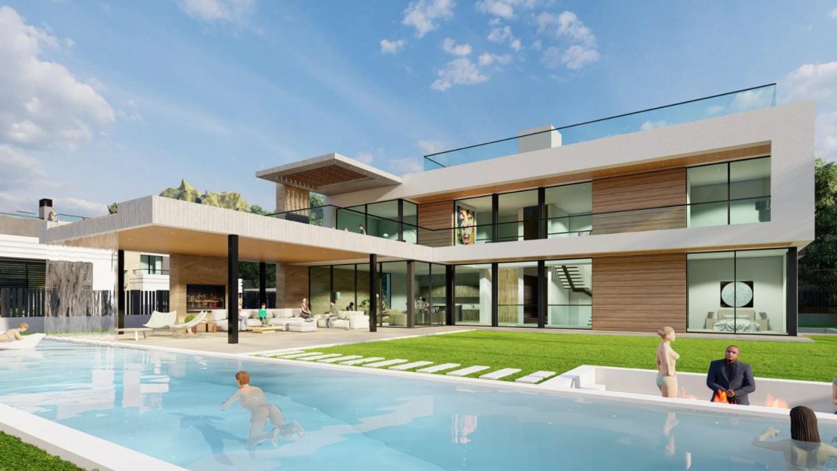 Imagen 1 de Exclusive villa in Nueva Andalucía with approved project