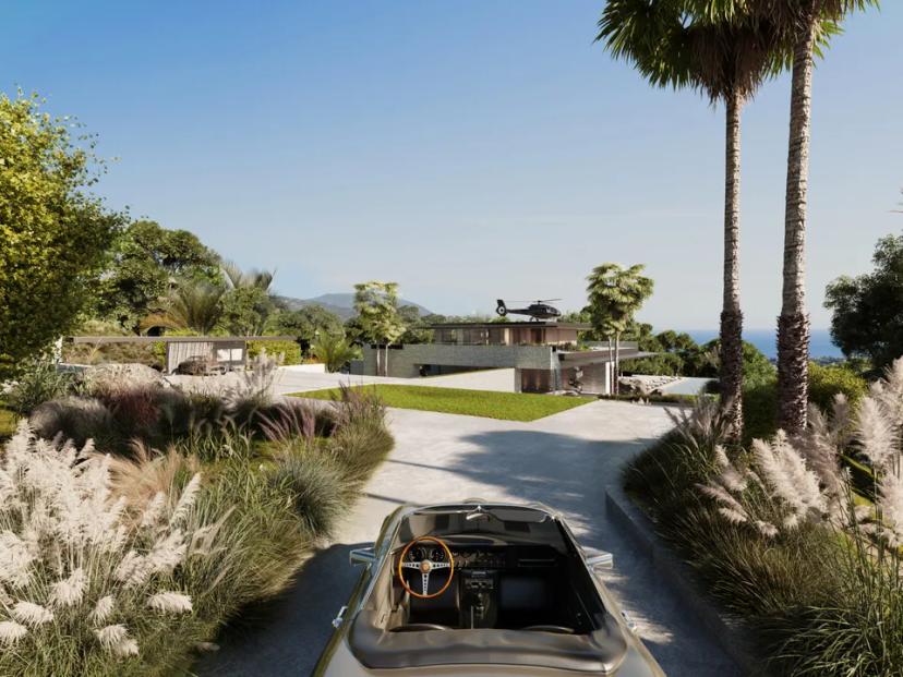 Villa de lujo con piscina infinity y amplios espacios verdes en El Madroñal, Marbella image 1