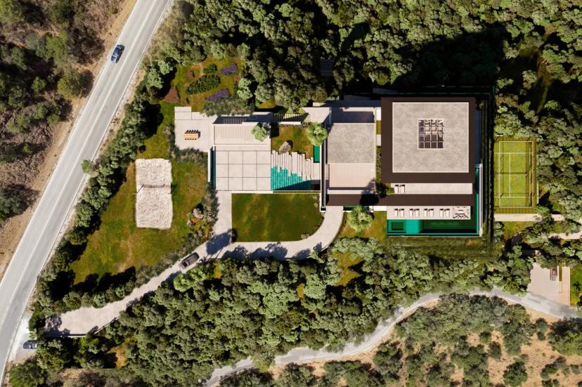 Villa de lujo con piscina infinity y amplios espacios verdes en El Madroñal, Marbella image 2