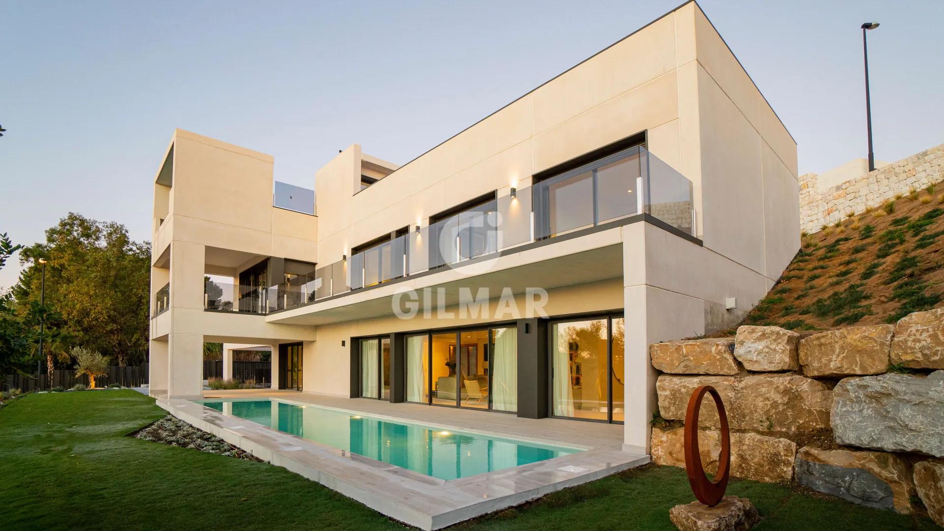 Modern Ecological Villa with Sea Views in Benalmádena