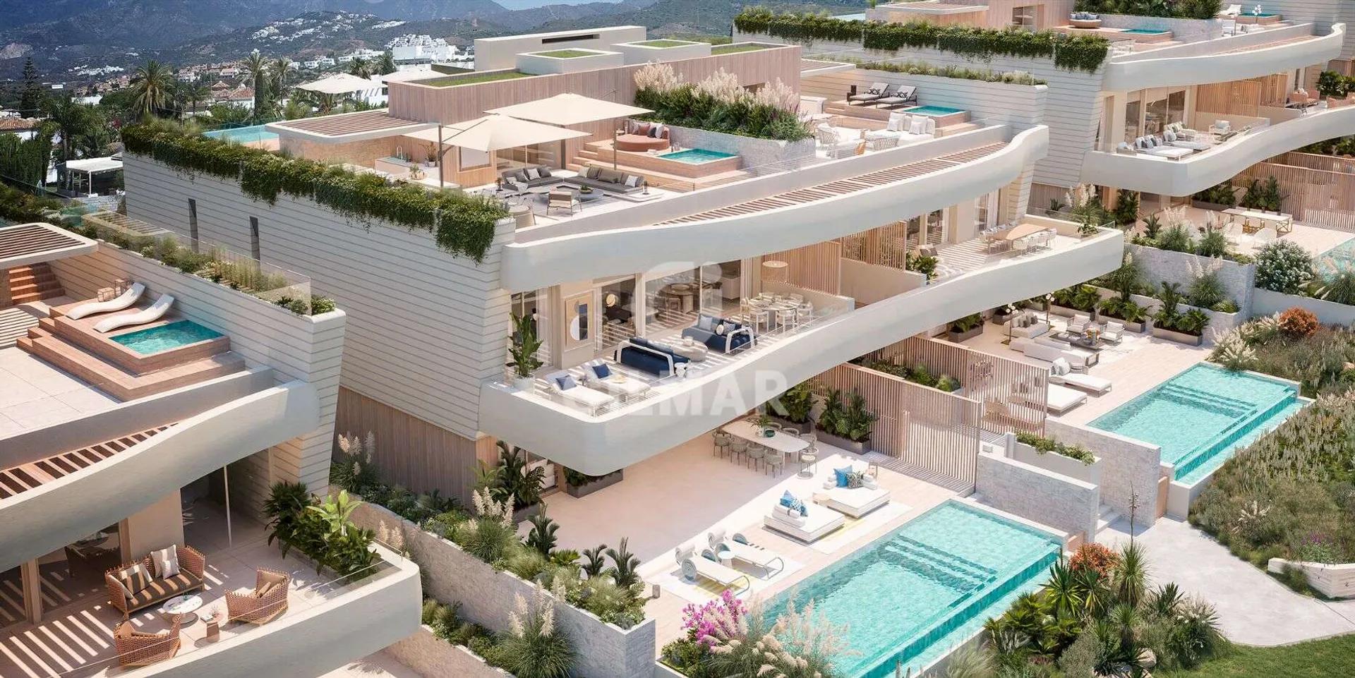 Coastal Luxury: Penthouses, Apartments, and Villas in Marbella